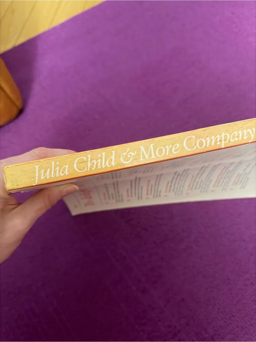Julia Child & More Company First Edition Paperback 1979 Very Good Condition